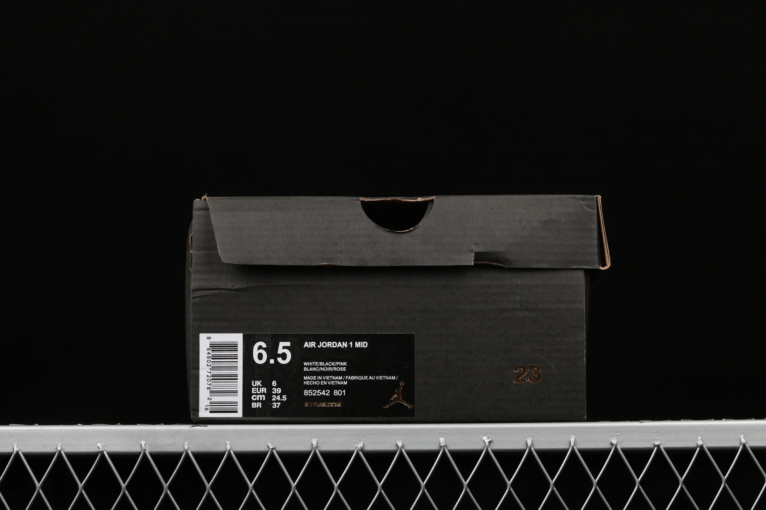 All Categories Air Jordan Jordan Series Basketball Shoes Air Jordan 1 Mid Air Jordan 1 Mid AJ1 Women's 7-hole Dirty Pink Suede Mid Toe 852542-801